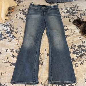Buckle Black Medium Blue Boot Cut Jeans